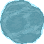 Frozen asteroid sprite