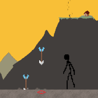Gameplay image of Arrowstorm.