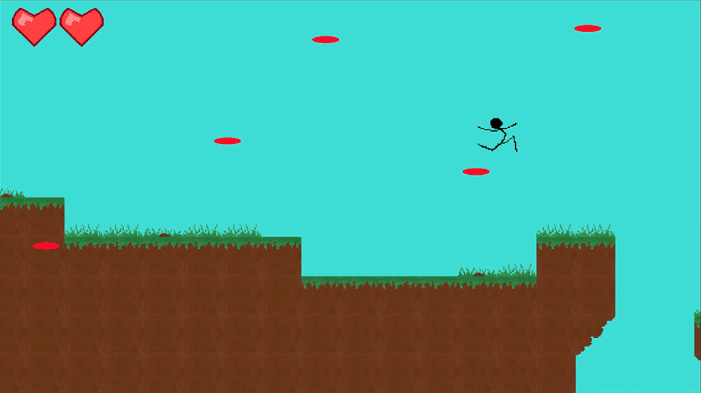 Gameplay of the infinite runner