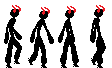 Raging Demon Walk Animation