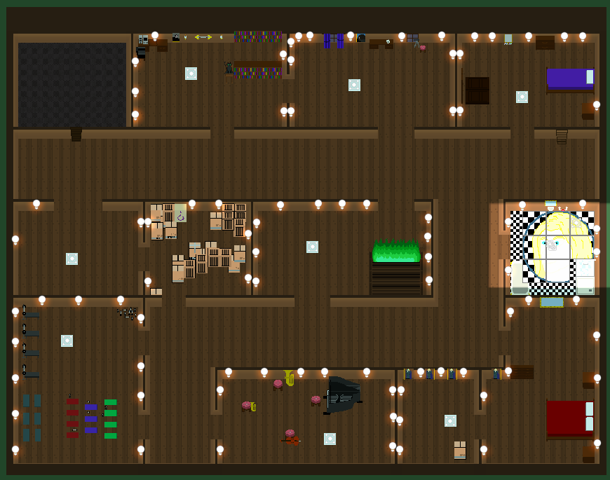 The floor two map of Rekindle