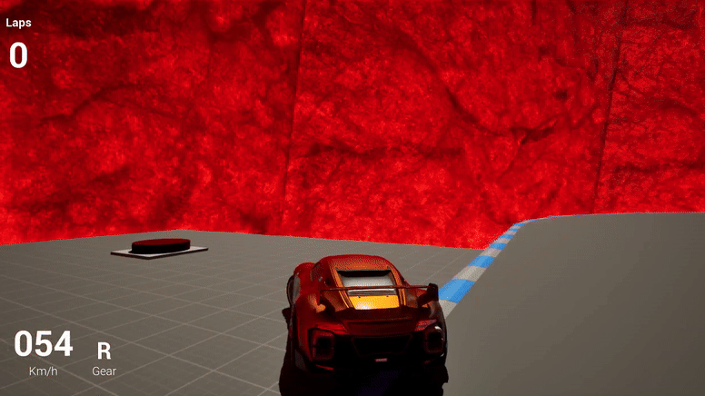 Gif of the button and the shortcut it opens.